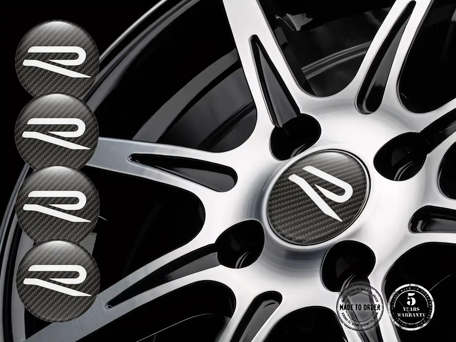 VW Wheel Stickers Edition Premium Epoxy Labels